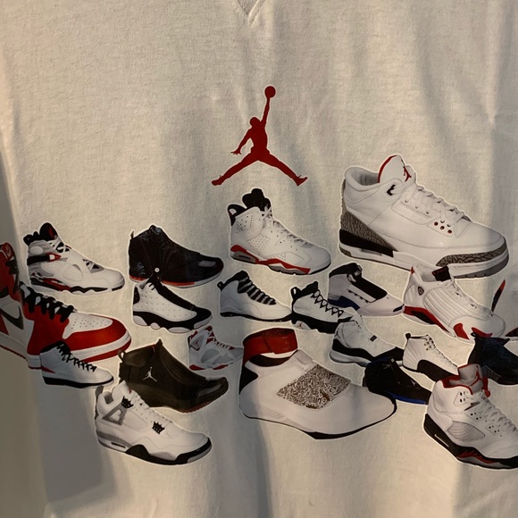 Nike Vintage Air Jordan Retro T-Shirt - Picture 2 of 5